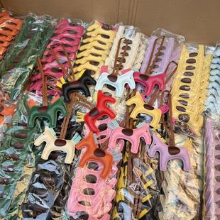 2个包邮!秒杀通货!定制尾单~经典时尚拼色小马包包挂件钥匙扣