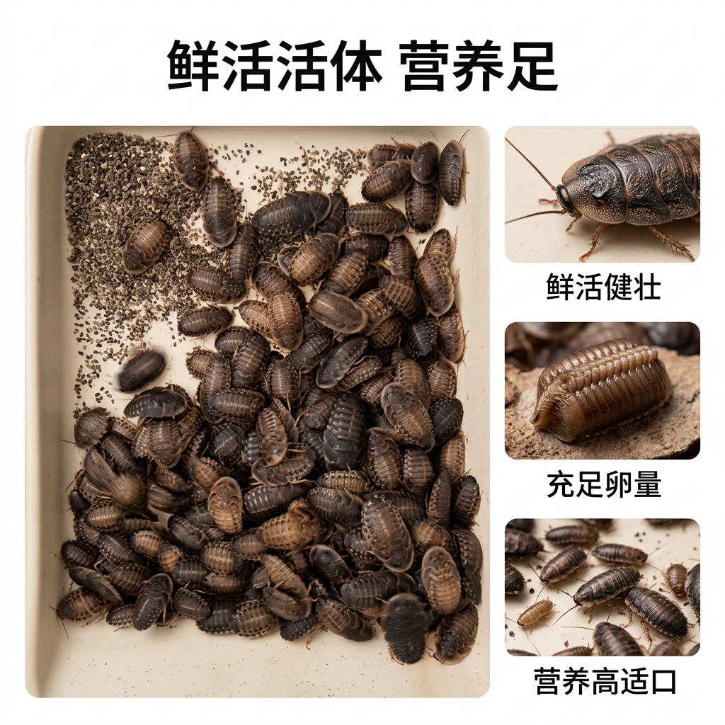 杜比亚活饵饲料鬃狮首选