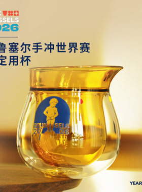 手冲专业三口杯双层玻璃缓解失温