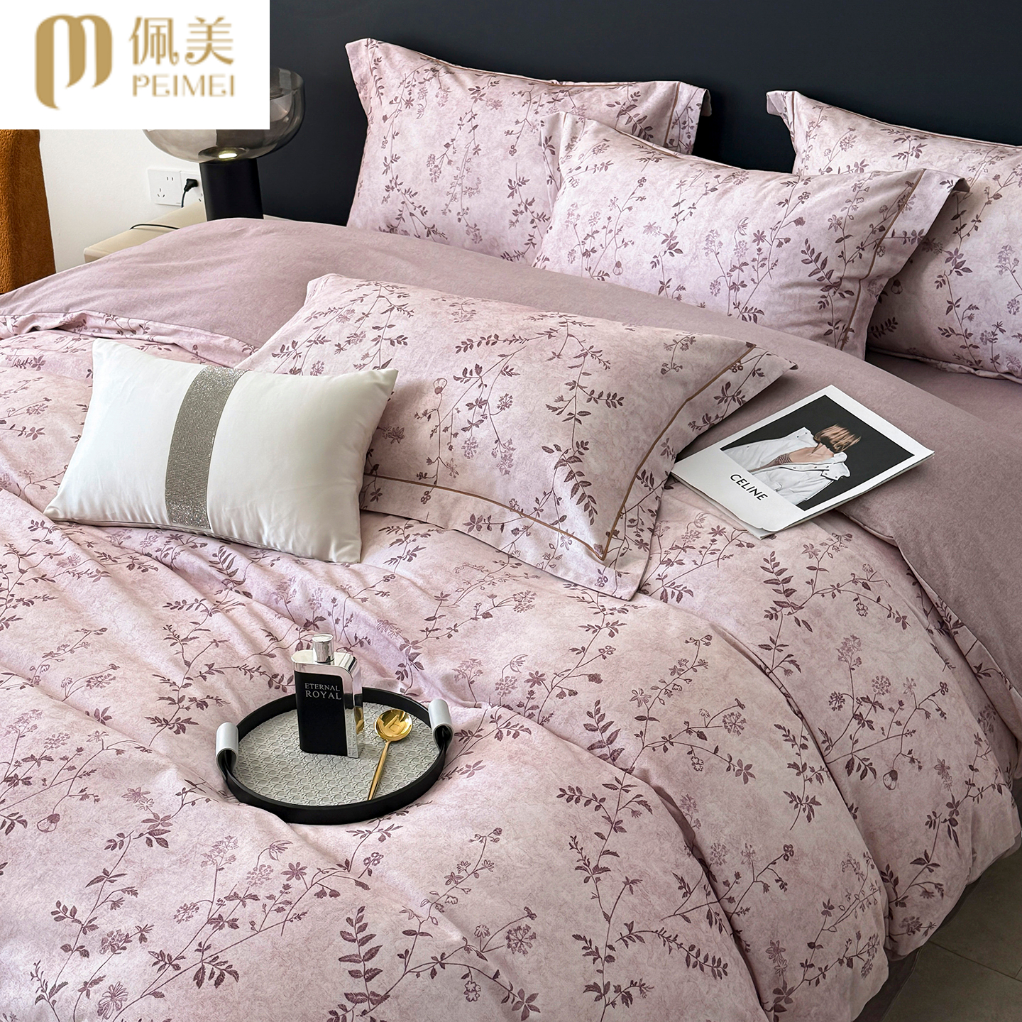 秋冬季A类数码印花全棉纯棉磨毛单件1.8米2m1.5单双人被套被罩