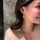 MISS HELEN秋香 天然蜜蜡耳钉女无耳洞耳夹无痛高级感设计通勤