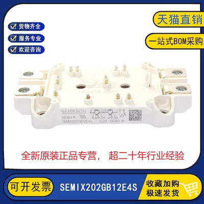全新原装现货 SEMIX202GB12E4S 电源变频逆变器IGBT功率模块