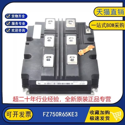 全新原装 FZ750R65KE3 变频器逆变器电源IGBT功率模块 750A6500V