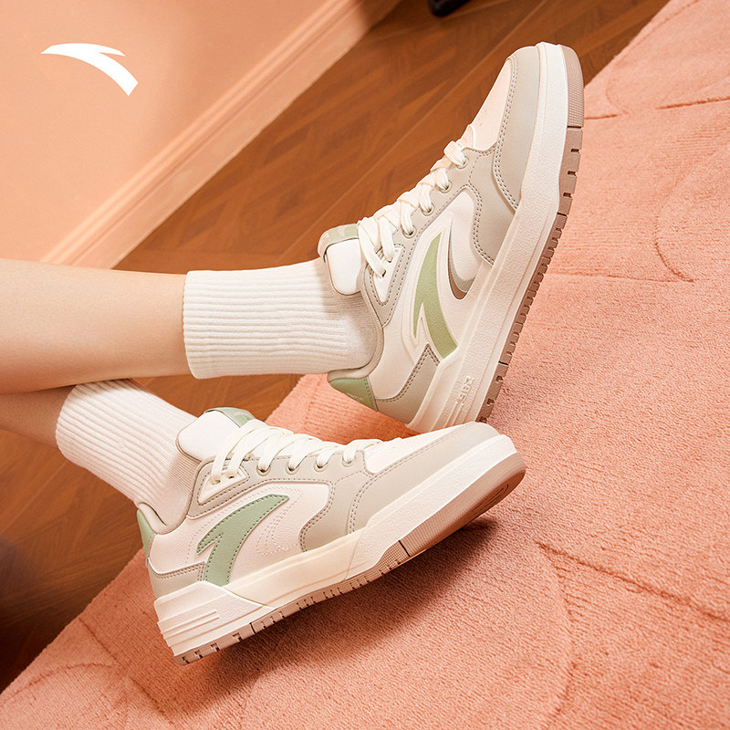 安踏982丨经典撞色低帮板鞋女