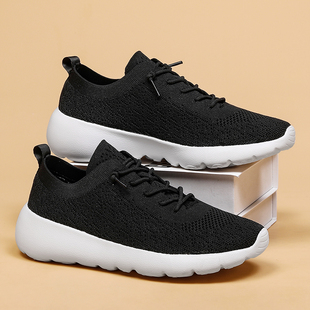 清仓走路鞋男女轻氧鞋官方袜子鞋一脚蹬懒人透气运动休闲鞋情侣鞋