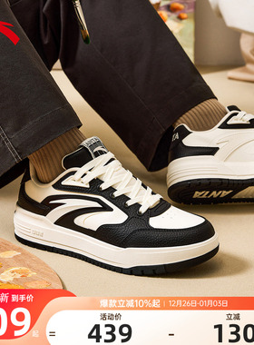 安踏982男鞋经典商场同款撞色2025冬季新款滑板运动鞋子112548066