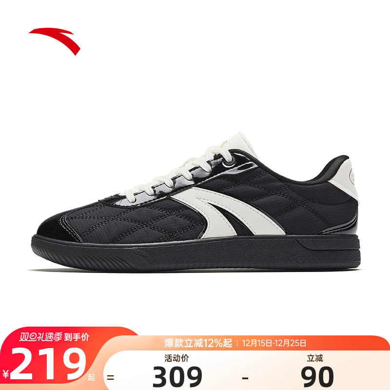 安踏TT薄底德训鞋T头鞋时尚板鞋