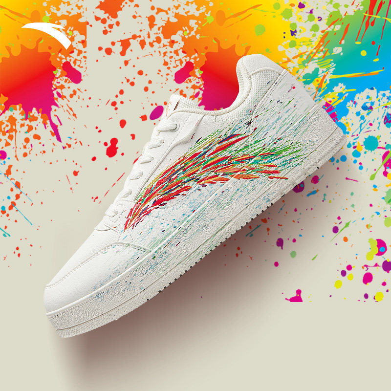 安踏格桑花板鞋元年男鞋2026春季新款小白鞋厚底正品休闲运动鞋男,运动鞋new,板鞋,淘宝优惠券,粉丝福利购,淘宝优惠卷