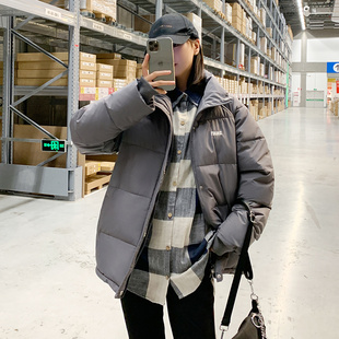 港风羽绒棉服女面包服棉衣潮牌大码 韩版 学生情侣外套 新款 2025冬季