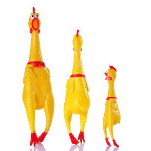 宠物玩具狗狗发声玩具惨叫鸡怪叫鸡尖叫鸡怪叫鸭绝望发泄战斗鸡