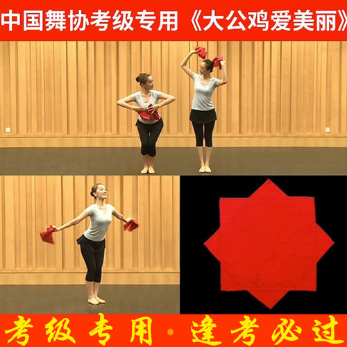 舞蹈考级手绢花破损包赔