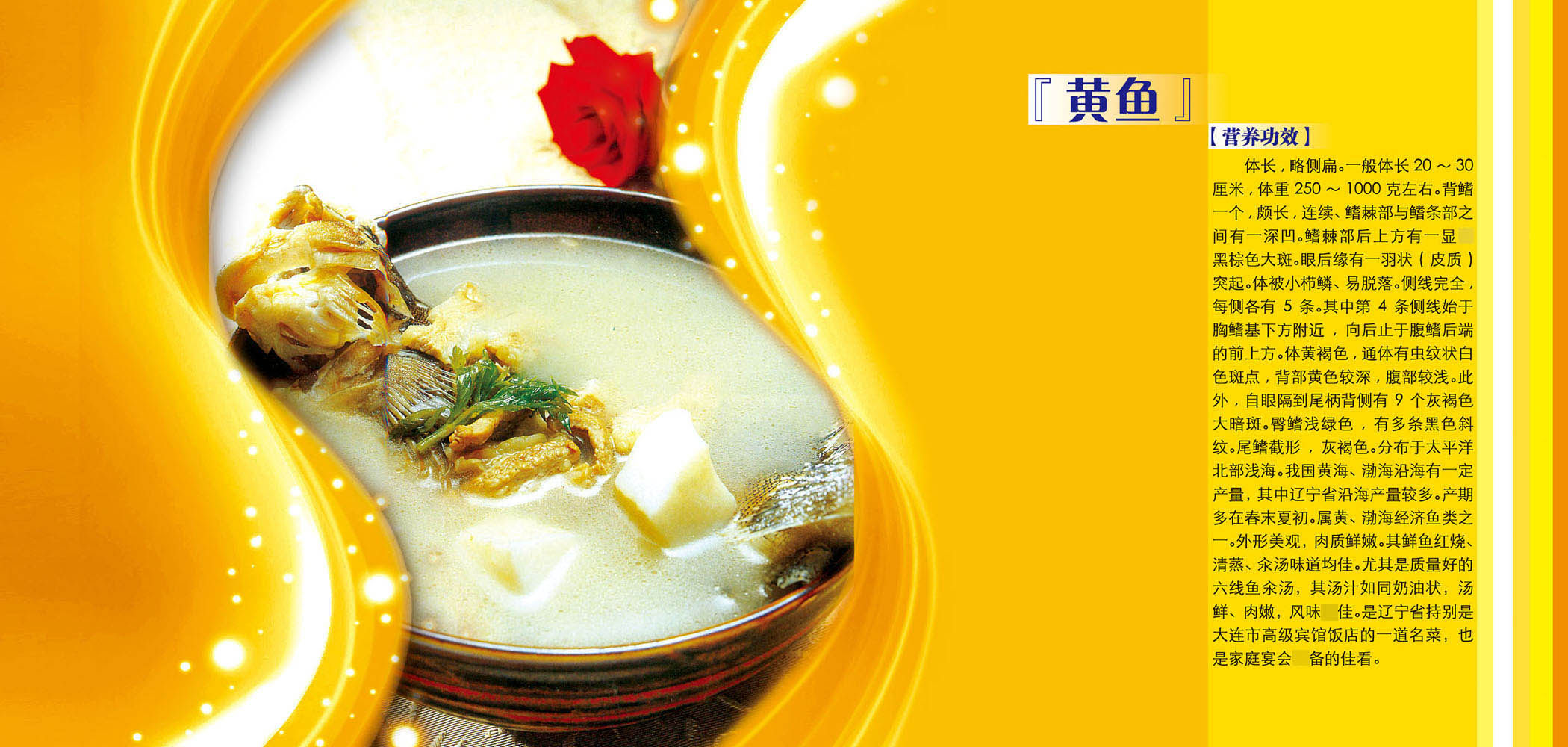 210海报印制展板墙贴纸喷绘挂壁画写真973饭店餐厅黄鱼的营养功效
