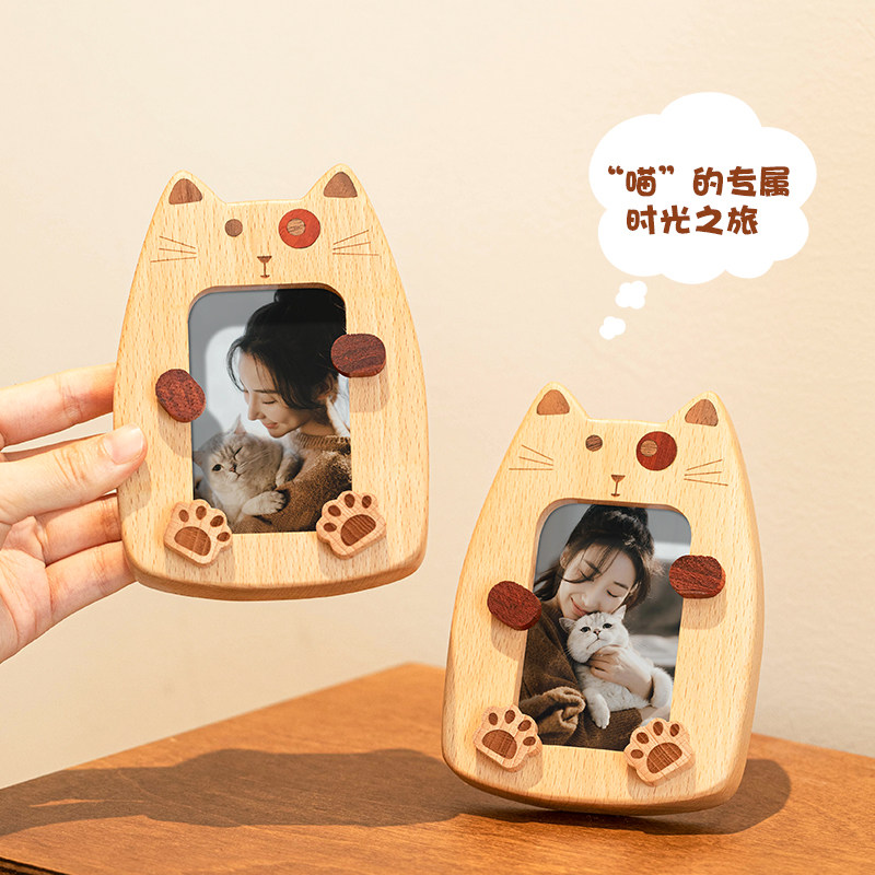 手工原创设计招财猫迷你创意摆件图片