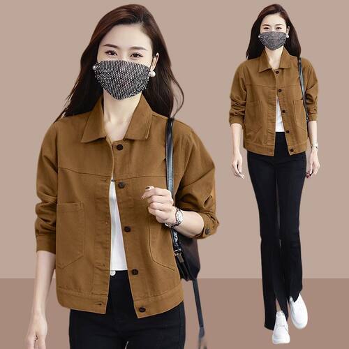 牛仔短外套女士春秋季2025年新款小个子爆款休闲夹克时尚气质上衣