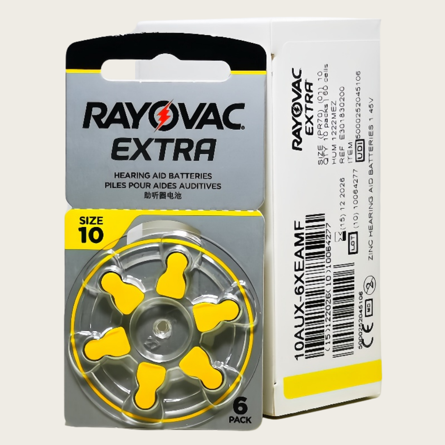 雷特威进口助听器电池A10