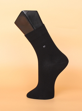 满2双包邮皮尔卡丹袜子秋冬匹马棉抗菌商务松口棉袜男不勒腿00015