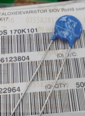 B72210S 170K101 进口原装正品EPCOS 压敏电阻 S10K17 10K17