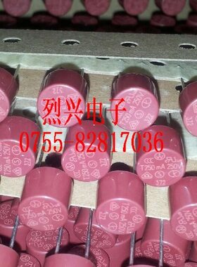 圆柱型保险丝 塑封保险管372 T250MA/250V  【原装现货】