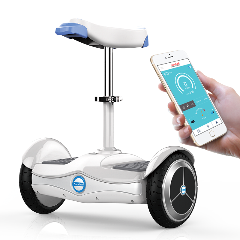 Airwheel爱尔威S6 站坐两用 智能双轮电动平衡车 成人代步车
