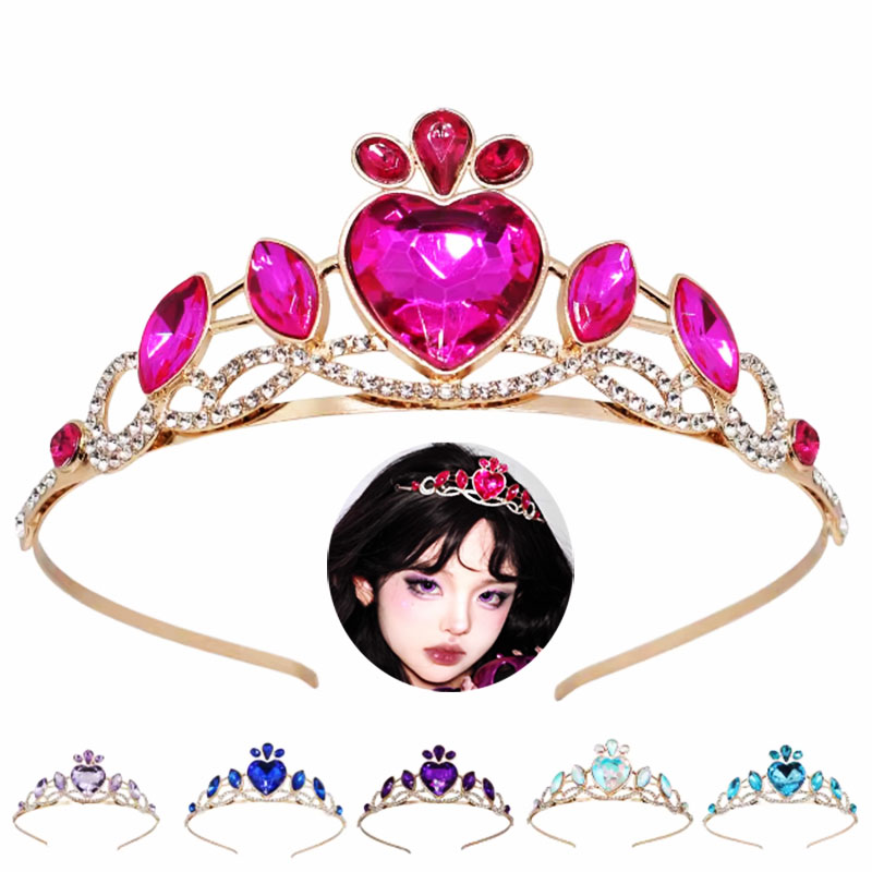 夜魅公主~火龙果色钻石皇冠