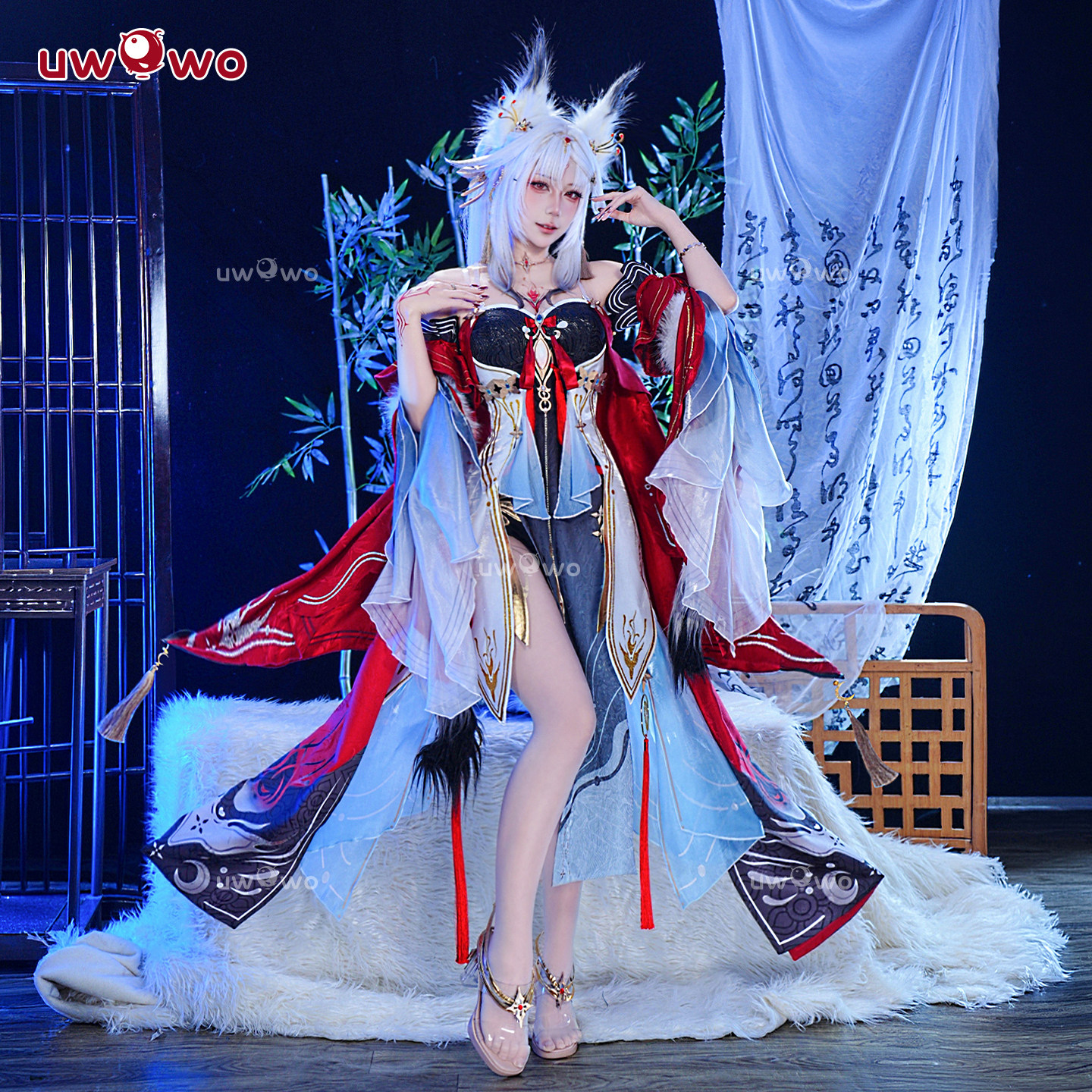 成团定金 悠窝窝鸣潮 心 cosplay服装 C服 服装女 心月狐图片