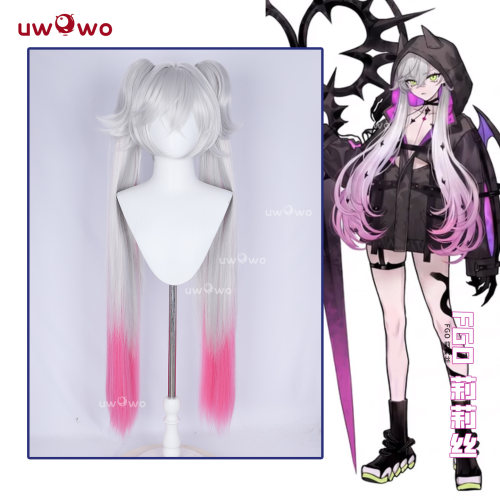预售【桂】FGO 莉莉丝 假毛道具cosplay配件 假发 银灰色