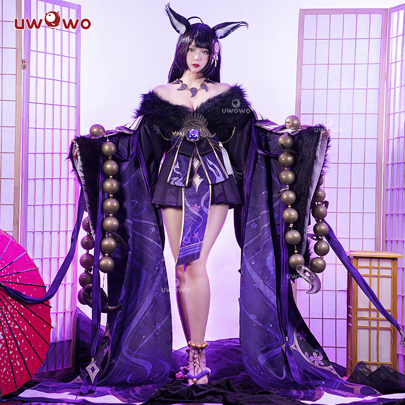 现货Uwowo悠窝窝碧蓝航线鳄cosplay服装女日系和风游戏同款武藏-封面