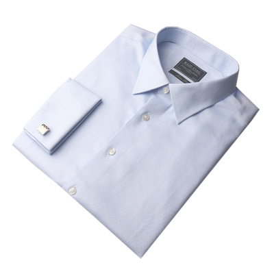 雷德西奥方领长袖DP免烫