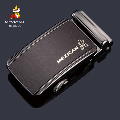 稻草人男士合金自动扣腰带