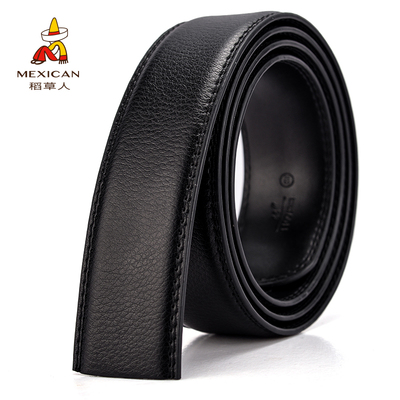 稻草人男士没有扣头腰带带身