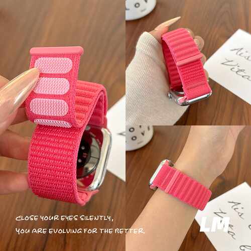 Nylon Watch Band for Apple Watch Ultra Sport Loop Strap