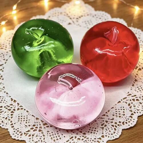 Apple Squishy Slow Rebound Coconut Oil Stress Relief Toy