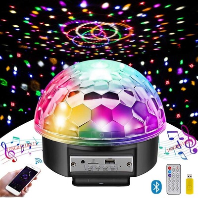 Crystal Magic Ball Wireless MP3 Bluetooth Stage Light