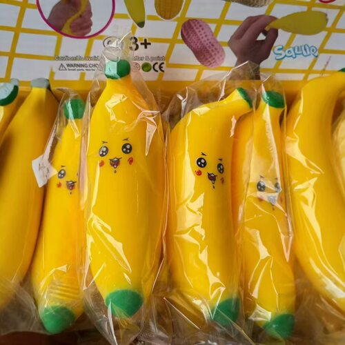 Realistic Banana TPR Squishy Fidget Toy