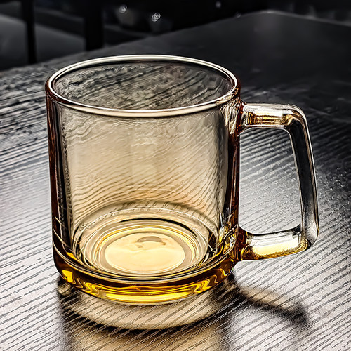 水晶玻璃杯水杯茶杯酒杯马克咖啡带把2026新款女士个人专用耐高温