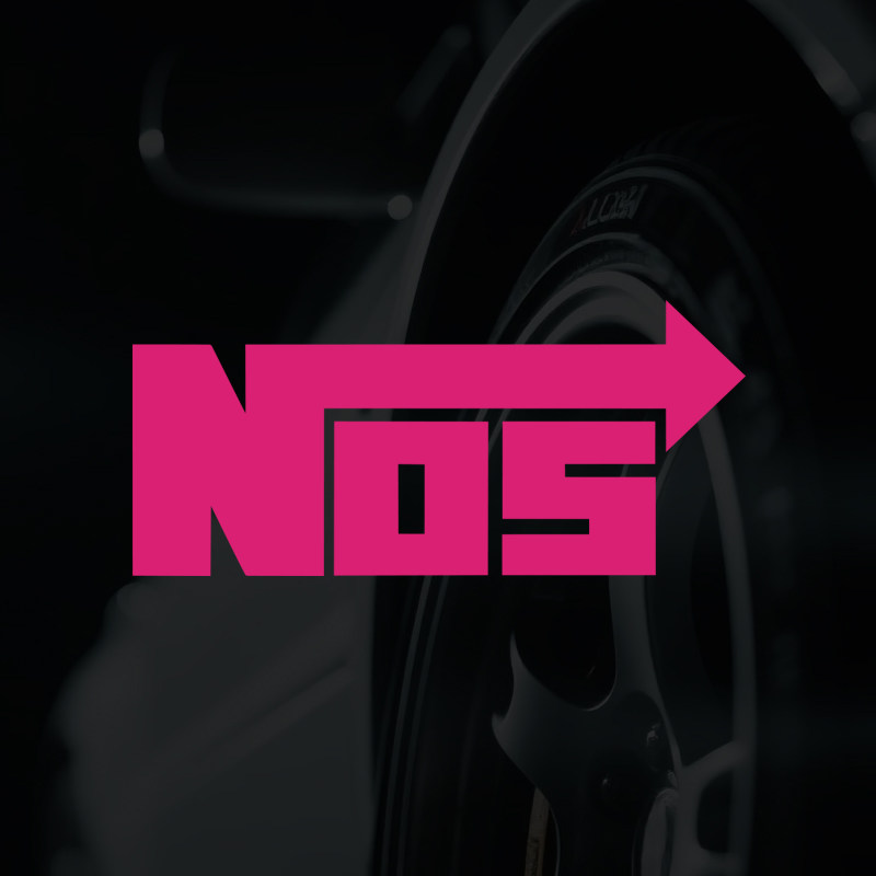 车贴NOS氮气创意英文车身三角汽车装饰贴/反光贴