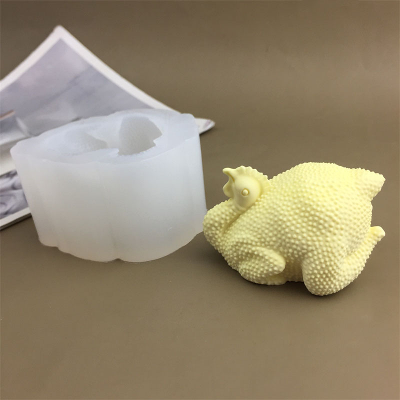 白切鸡白斩鸡慕斯冰激淋硅胶模具diy创意鸡造型冰糕甜品烘焙模具