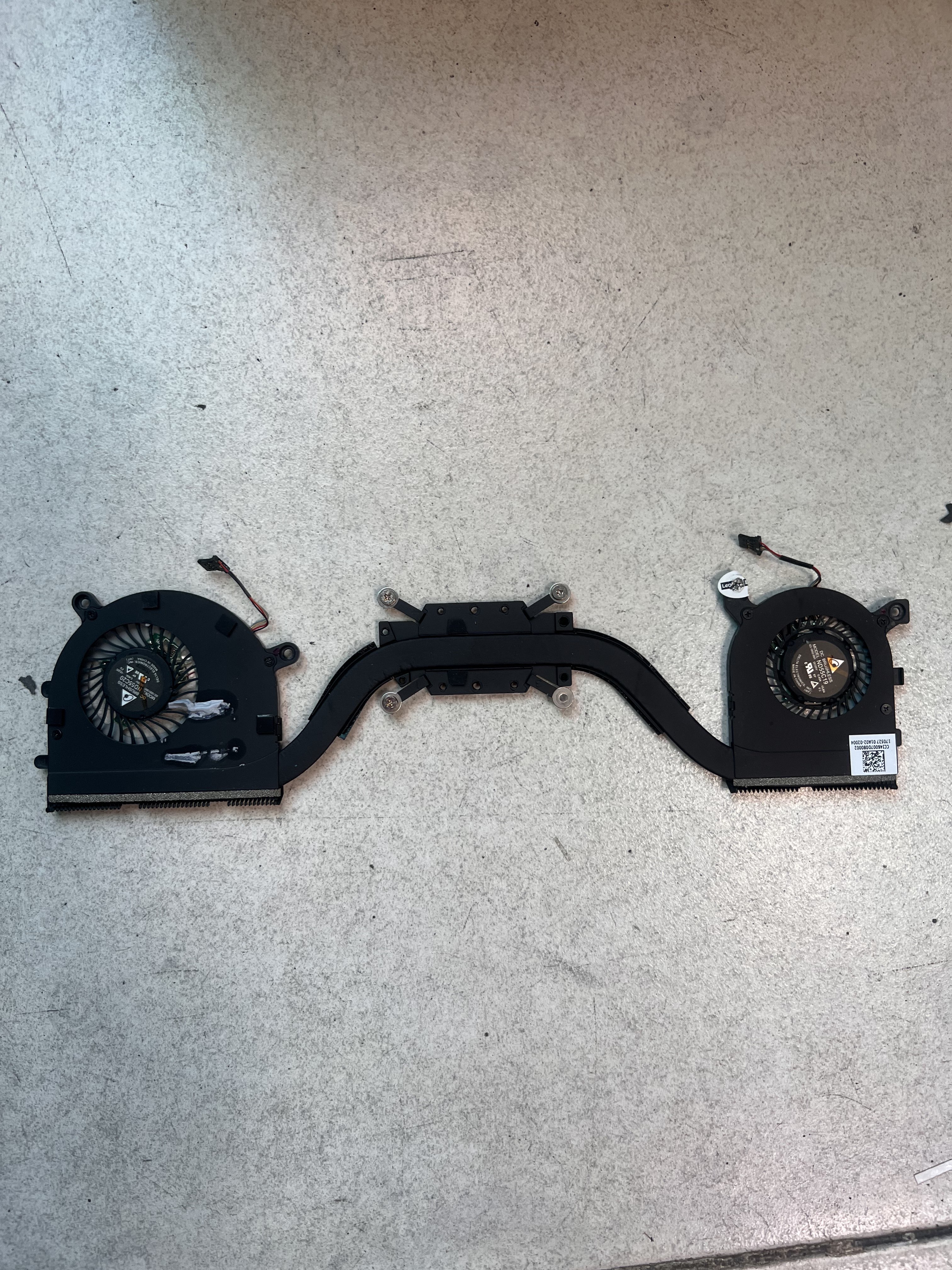 联想原装710S-13ISK 710S-13IKB 小新 Air13 散热器 风扇 模组
