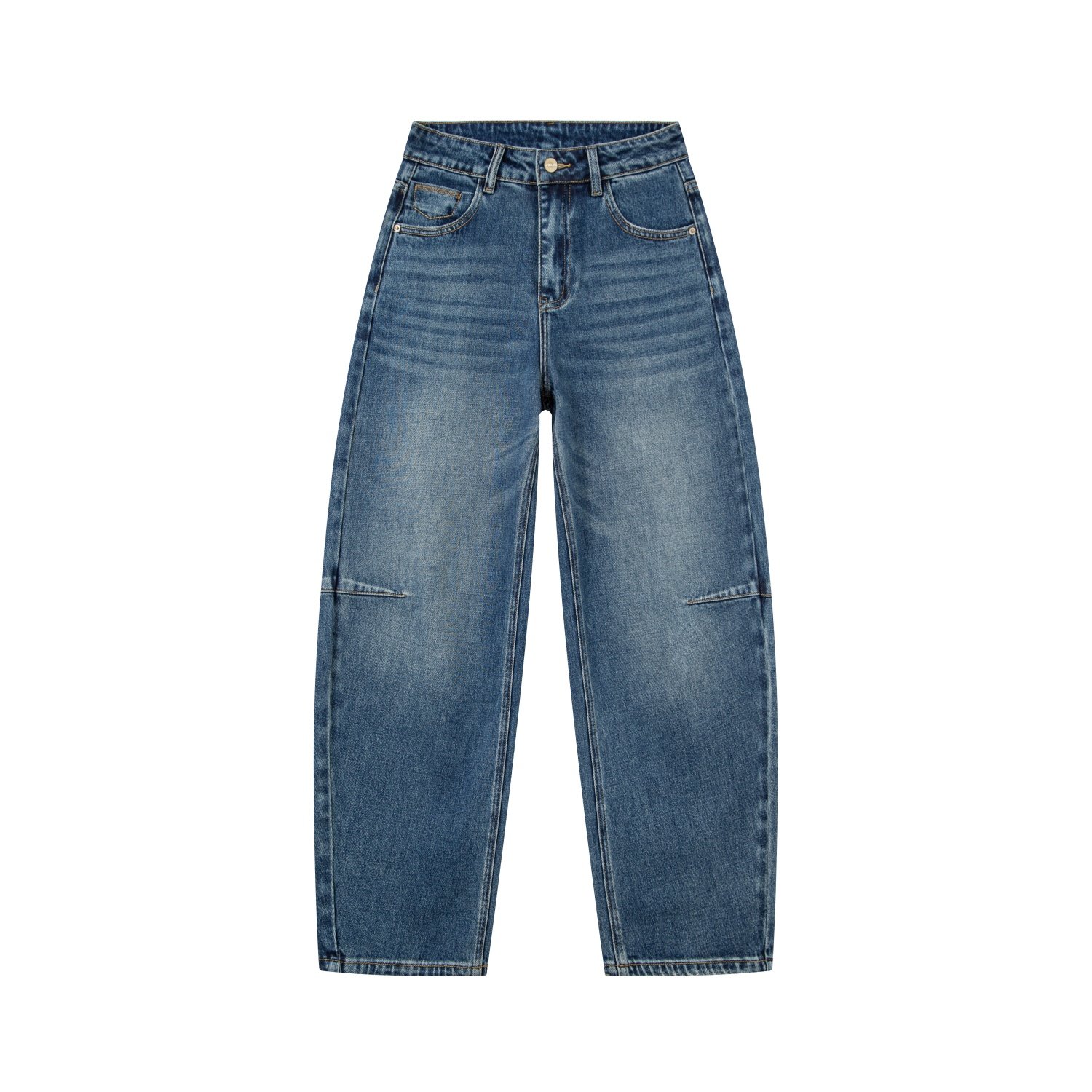 2025秋季新款女士牛仔裤高腰显瘦直筒裤宽松阔腿裤百搭休闲长裤子,女装/女士精品,牛仔裤,淘宝优惠券,粉丝福利购,淘宝优惠卷