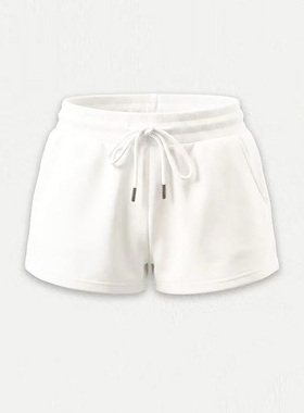 ARAR01 美式辣妹抽绳运动短裤子女夏季修身外穿包臀显瘦休闲 热裤