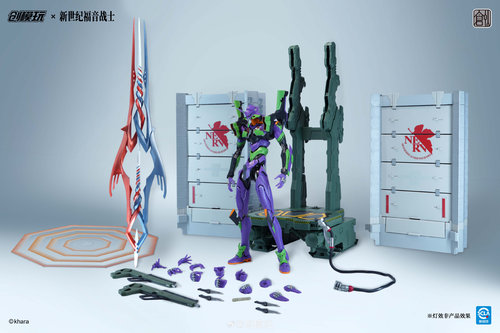 现货创模玩 新世纪福音战士EVA初号机豪华版 拼装可动模型