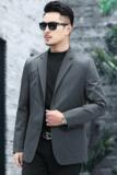 男士西装秋季新款休闲便西服外套男中青年商务修身上衣21067P105，男装西服，星座1010A-2