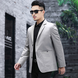 春秋季西服男薄款中青年帅气商务休闲免烫外套单西便服21068P105，男装西服，星座1010A-2