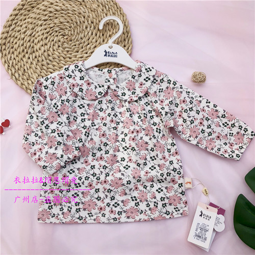上衣长袖瑁恩瑁爱衣服春秋圆领