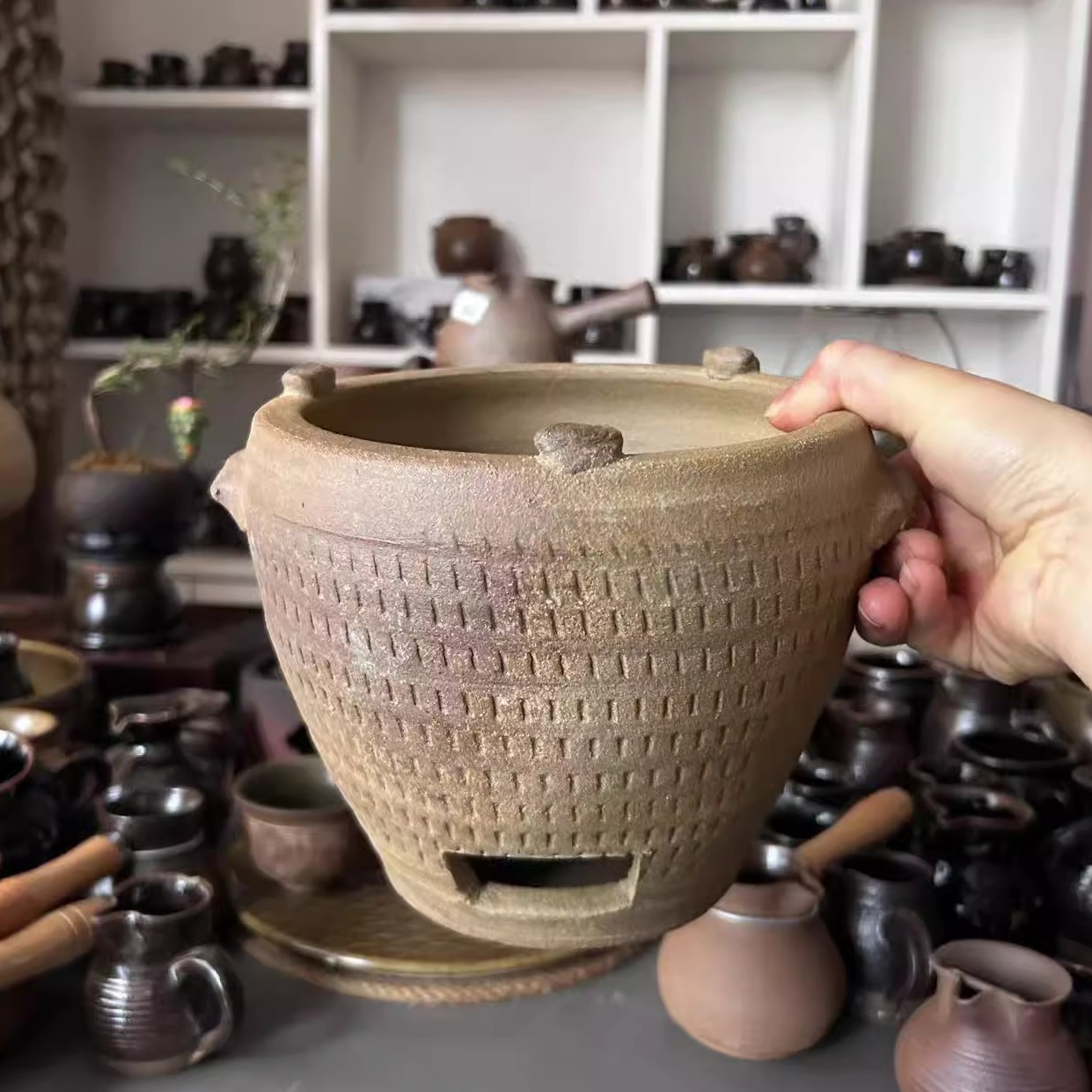 围炉煮茶烧炭炉子明火款户外庭院