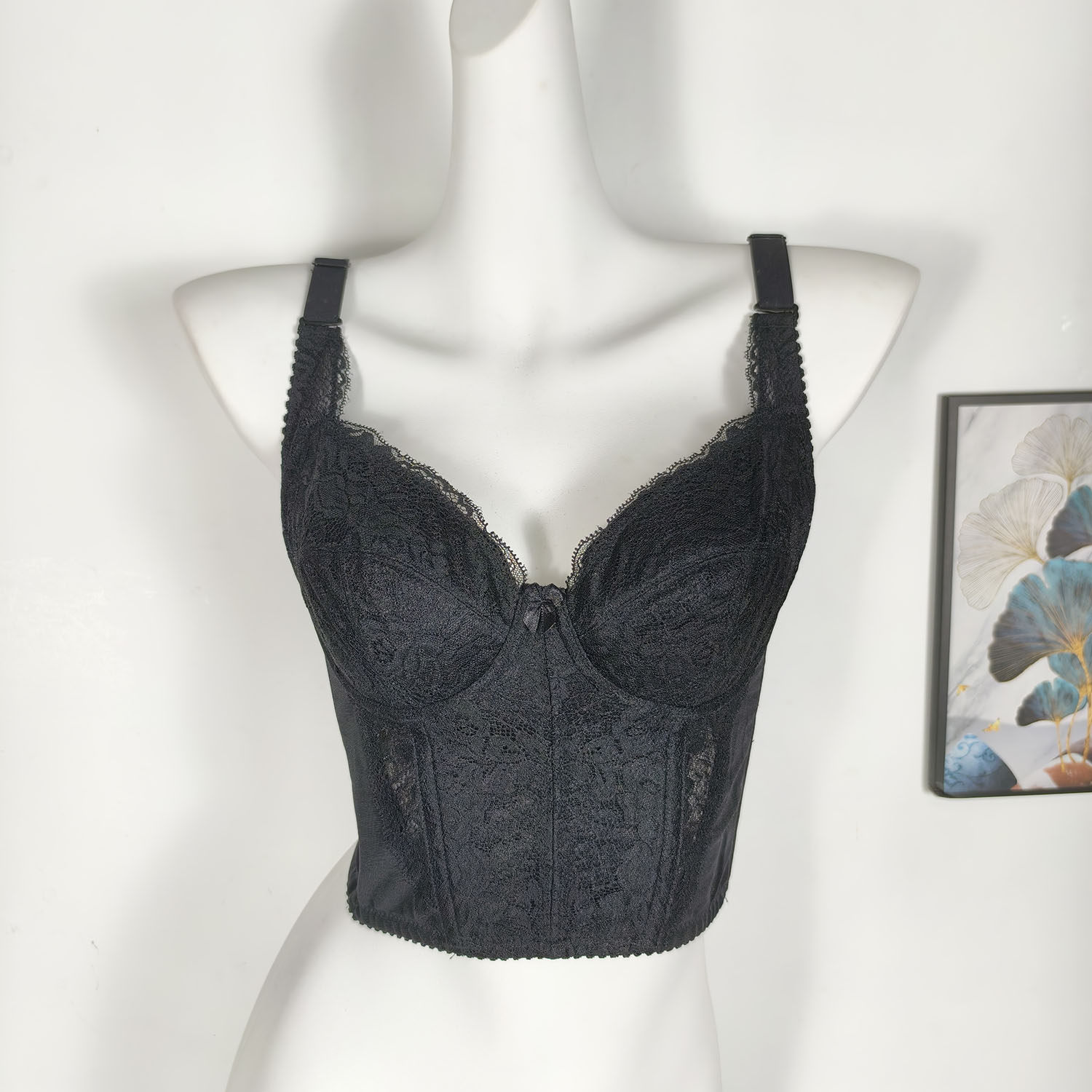 欧美性感大胸鱼骨胸衣辣妹钢圈聚拢蕾丝边塑身上衣美背内衣露背,女士内衣/男士内衣/家居服,塑身上衣,淘宝优惠券,粉丝福利购,淘宝优惠卷