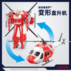 儿童正版泰罗奥特曼玩具大号手办人偶飞机变形男孩变身机器人套装