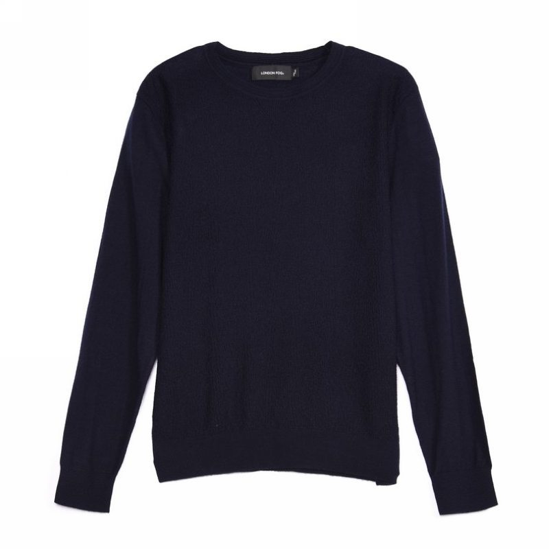 fog伦敦雾男士休闲圆领针织衫