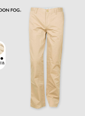 LONDON FOG/伦敦雾专柜正品春夏男裤纯棉中腰直筒休闲裤LS13WP112