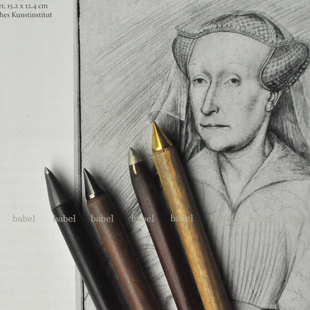 银针笔 手工制作 2016年款 古典素描 文艺复兴 金属笔 银尖笔